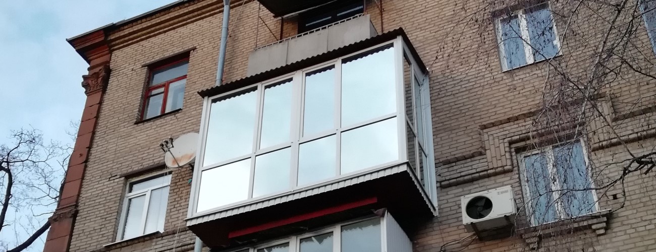 Французский балкон в Запорожье